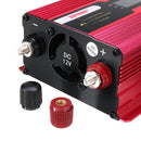 XUYUAN 4000W Solar Power Inverter DC 12/24V to AC 110/220V Modified Sine Wave Converter with LCD Screen for Car Home