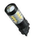 3157 7443 80W 7000K LED Daytime Running Lights Reverse Backup Lights Tail Lights Stop Bulb