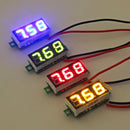 2Pcs Geekcreit 0.28 Inch 2.5V-30V Mini Digital Volt Meter Voltage Tester Voltmeter