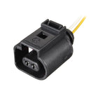 Electrical Harness 2 Pin Connector Plug Wiring For VW Au di 1J0973702