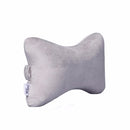 Car Head Rest Bone Shape Car Memory Pillow Cover Head Rest Cushion Blue Gray 28198 cm