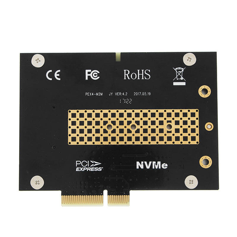 JEYI M.2 NVMe SSD NGFF To PCI-E 3.0 X4 Expansion Card Full Speed M Key Interface Card Support PCI-E