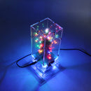 Geekcreit Assembled Christmas Tree Colorful LED Flash Module 3D LED Flash Light MP3 bluetooth