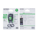 NEXTORCH GL20 60LM USB Rechargeable LED Keychain Light  260 Wide Angle EDC Flashlight Mini Laser Whip