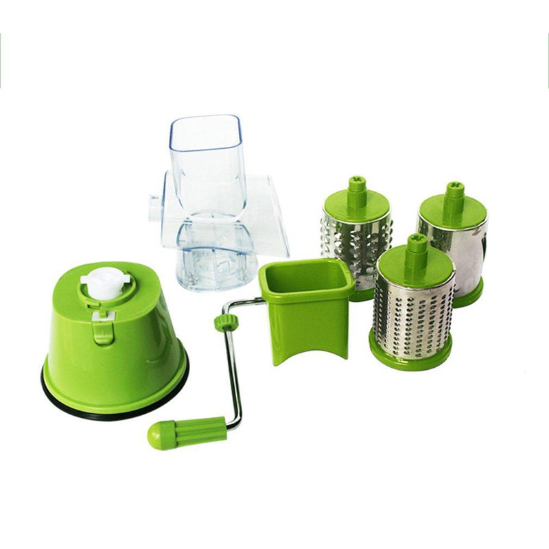 Muti-funtion Vegetable Cutter Machine Fruit Cutter Hand-operated Roller Shreding Grinding Tools