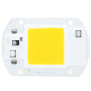 LUSTREON AC110V/220V 20W 30W 50W White/Warm White COB LED Chip 40X60mm for DIY Flood Light