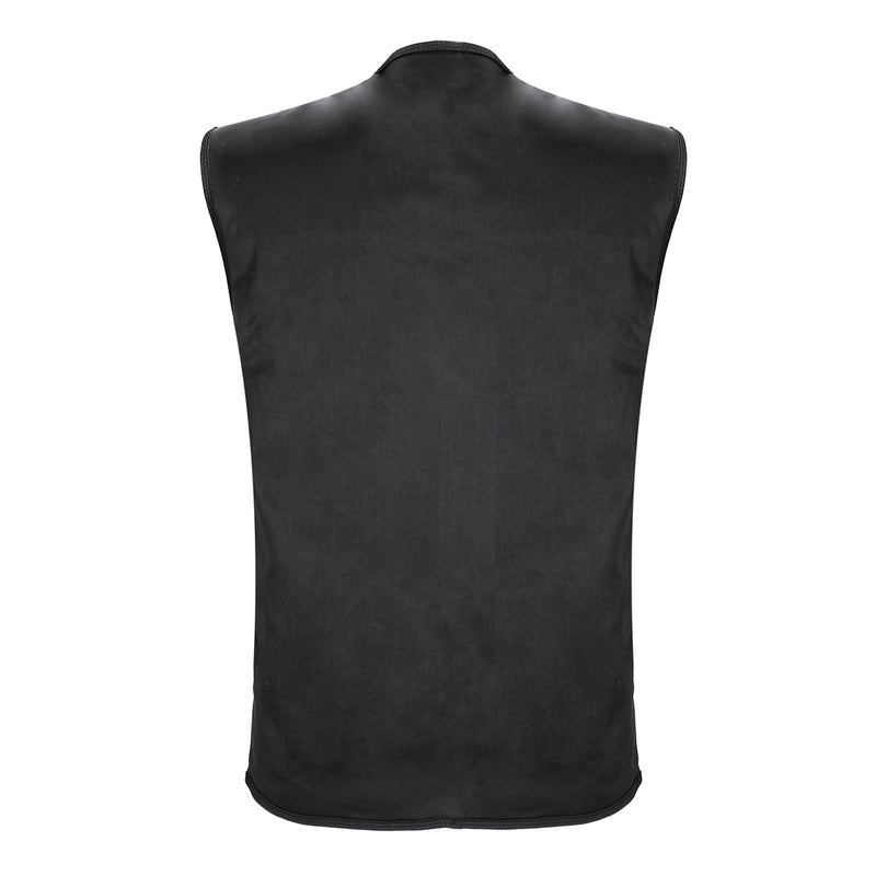 Intelligent Electric Heated USB Waistcoat Winter Temperature Control Sleeveless Coats Black