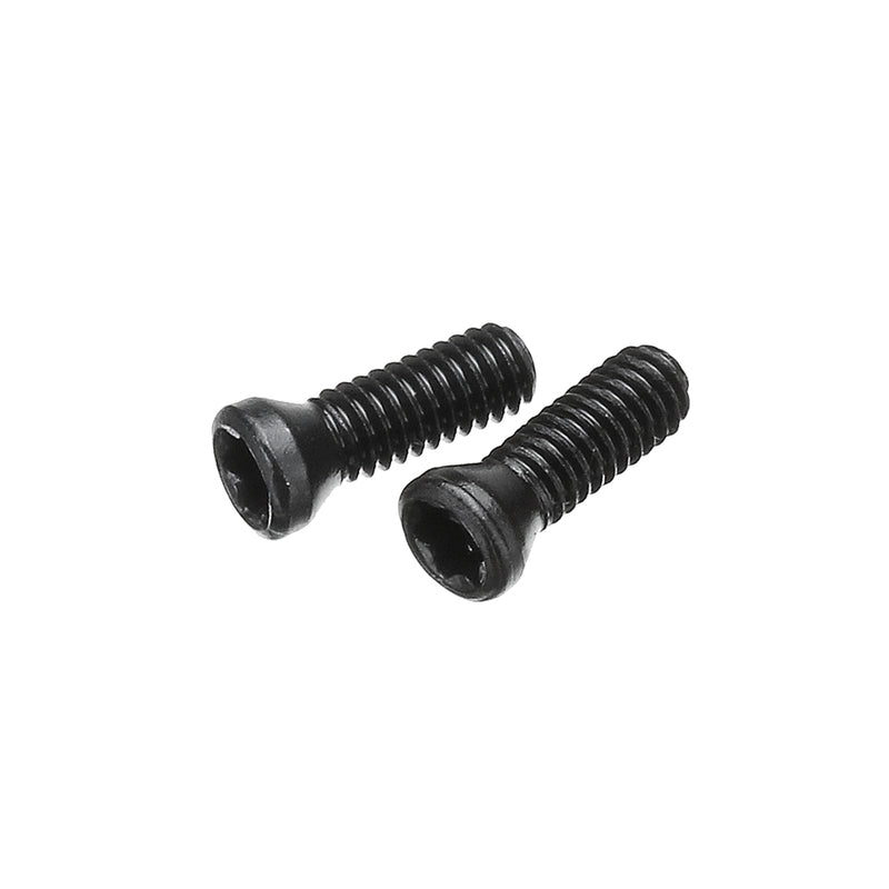 Suleve M2.5CT1 50Pcs M2.5 Insert Torx Screw Carbon Steel Replaces Carbide Inserts CNC Lathe Tool