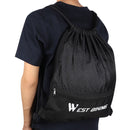 WEST BIKING 15L Drawstring Backpack Leisure Travel Waterproof Basketball Storage Bag Cycling Camping Hiking Bag