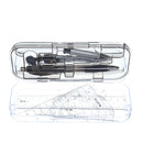 M&G ACS90807 Drawing Compass Set Compass Rule Plotter Stationery
