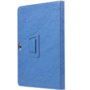 PU Leather Case Folding Stand Cover For 10.1 inch ALLDOCUBE Cube Free Young X7 Tablet Blue