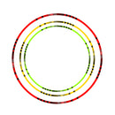 Motorcycle Rim Stripe Wheel Decals Reflective Tape Bike Car Sticker Green Red Yellow Universal