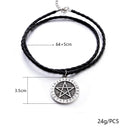 Simple Five-pointed Star Pendant Nordic Ornaments Creative Men's Necklace
