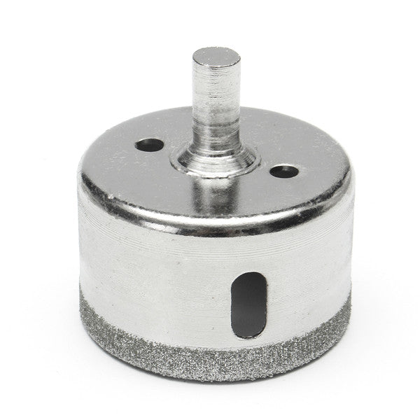 10Pcs 3-50mm Diamond Drill Bits Set Glass Hole Saw Cutter Tools