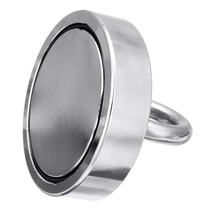 300kg D75mm Neodymium Fishing Salvage Recovery Magnet For Detecting Metal Treasure