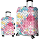 Honana Mermaid Embossment Style Elastic Luggage Cover Trolley Case Cover Durable Suitcase Protector