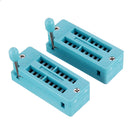 2pcs IC Lock Seat Zif Socket Test Universal zif Sockets 18Pin