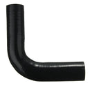 90 Degree Black Silicone Tube 150mm Length Silicone Vacuum Hose Tubing Turbo Coolant Tube