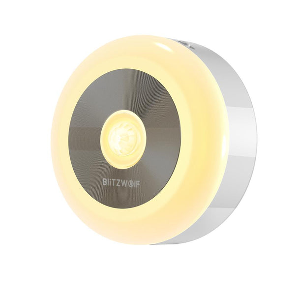 BlitzWolf BW-LT15 LED Motion & PIR Infrared Sensor Night Light 3000K Color Temperature 120 Lighting Angle