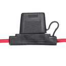 50A Maxi Car Fuse with Weatherproof Holder 8AWG (8B&S) Wire Dual Battery for Car