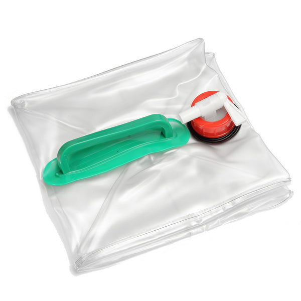 Easy Camp Folding Water Carrier Container Bag Bottle 10L Transparent LDPE