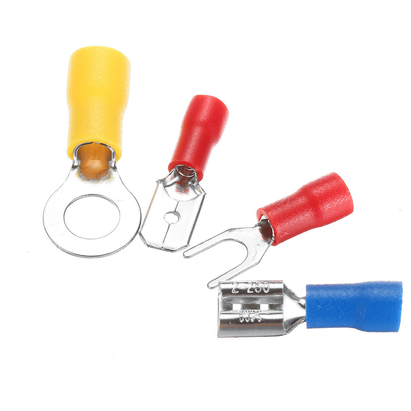 1200Pcs Insulated Electrical Wire Terminal Crimp Port Connector Kit