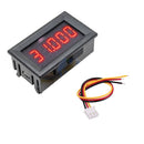 DC 4V-30V 0.36 Inch 5 Digit Mini LED Display Digital Voltmeter Voltage Detector Panel Meter High Accuracy 3 Wires