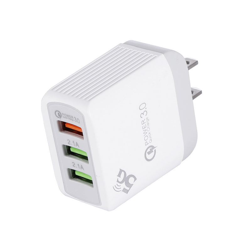 Bakeey Multi Port QC3.0 3A Fast Charging USB Charger Adapter For iPhone 8 Plus XS 11 Pro Oneplus 7T Pro Huawei P30 Pro Mate 30 5G