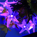 KCASA SSL-11 Gardening 6M 30LED Solar Panel String Light Starfish Holiday Party Wedding Decoration