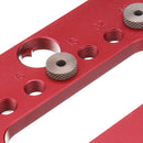 Aluminum Alloy Knob and Pull Cabinet Hardware Jig Adjustable Door Drawer Handle Knob Pull Drill Template Woodworking Tool