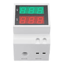 D52-2042 Double Display Guide Rail Digital Voltmeter Digital Display AC Voltmeter AC Current Meter