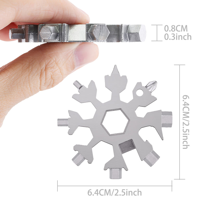 19 in 1 Key Chain Multifunctional Tools Allen Wrench Bottl Opener Screwdriver