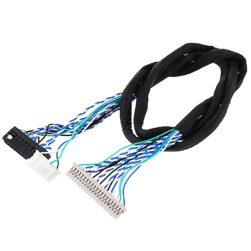 7 Inch 1024*600 720P 65K HD LVDS IPS Full View Angle Industrial Display LCD Screen