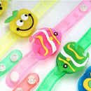 Camtoa LED Flash Bracelet Luminous Halloween  Party Wrist Band Decoration Toy