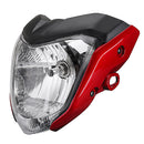 Motorcycle Headlight Assembly Headlamp Light House Red For Yamaha FZ16 YS150 FZER150