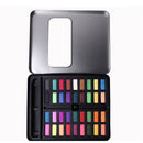 36 Color Solid Watercolor Paint Professional Box Paintbrush Portable Pigment Painting Art Supplies