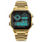 SKMEI 1335 Digital Watch Men Chronograph Alarm Watch Fashion Style Stainless Steel Sport Watch