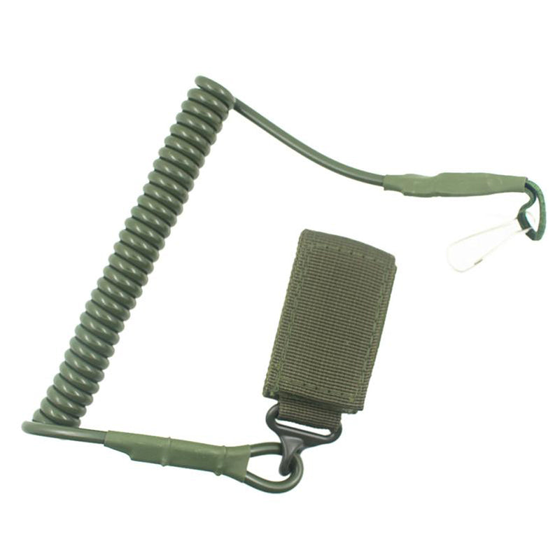 Elastic Anti-lost Tactical Stretching Gun Rope Anti-Theft Key Hanging Retractable Gun Accessories