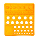 220x205x58mm Plastic Drill Bit Collet Chuck Milling Cutter Storage Box Tool Accessories Storage CNC Lathe Tool