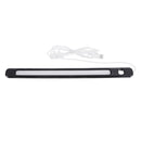 34cm DC5V 6W USB 24LED Rigid Strip Bar Light Magnet Stick-on Desk Table Reading Cabinet Lamp