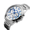 SKMEI 9108  Waterproof Stopwatch Display Date Casual Style Bussiness Men Quartz Watches
