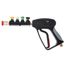 High Pressure Sprayer Nozzle Washer Interface Outer Wire 16.5mm with 5pcs GMP2.5 Nozzle
