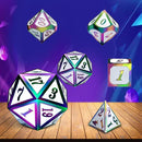 7 Pcs/Set Alloy Metal Dice Set Playing Game Poker Card Dungeons Dragons Party Board Game Toy