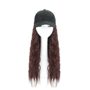 Woman Girl Cap Wig Hat Light Long Wavy Halloween Party Curly  Club Winter