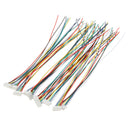 Excellway Mini Micro JST 1.5mm ZH 6-Pin Connector Plug and Wires Cables 15cm 10 Set