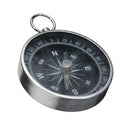 44mm Metal Compass Aluminum Shell With Key Ring Compass