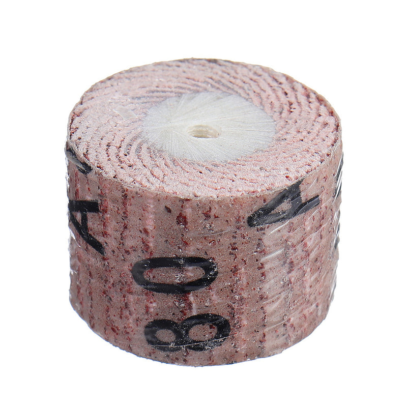 5pcs 80-600 Grit 20mm Sanding Wheel Discs Grinding Sandpaper Rotary Accessories