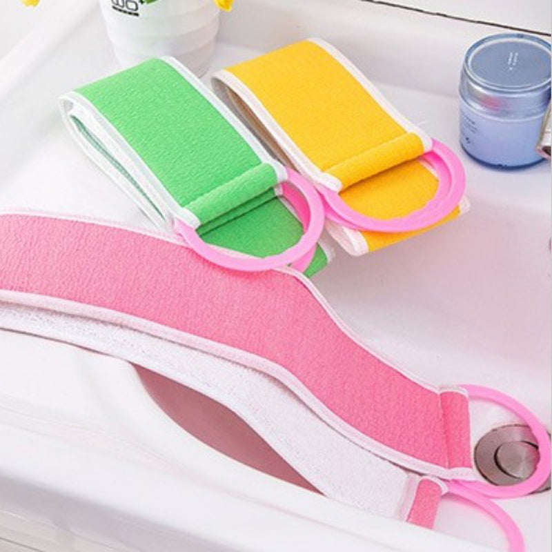 Honana BX Back Cleaning Brushes Bath Belt Exfoliating Washing Towel Scrub Sponges Body