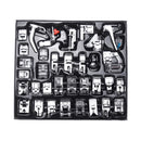 35/52Pcs Domestic Sewing Machine Presser Foot Feet Set Multi Function Kit