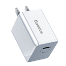 Baseus 18W PD Qucik USB Charger + PD 18W C-Ldata Cable for MacBook Pro/Air iPhone/iPad Pro